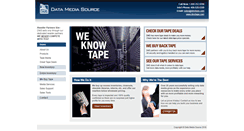 Desktop Screenshot of datamediasource.com