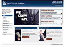 Tablet Screenshot of datamediasource.com